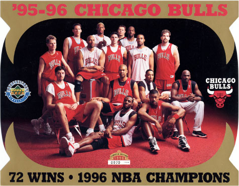 bulls 1995 playoffs