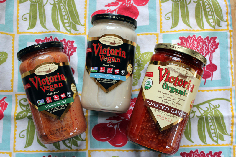 Vegan Eats and Treats! Victoria Vegan Pasta Sauces Review & Giveaway!