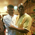 Femi Fani Kayode pictured with Nnamdi Kanu at his home in Abuja