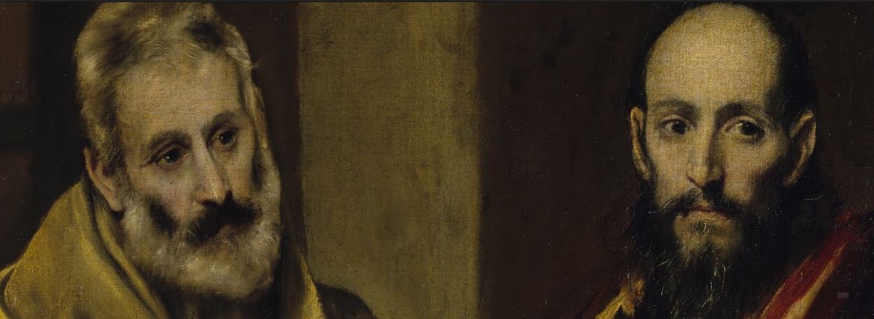 Картина эль греко апостолы петр и павел описание