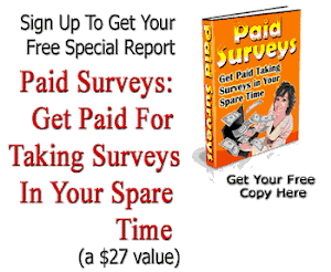 Site Ad : Easy Survey Income