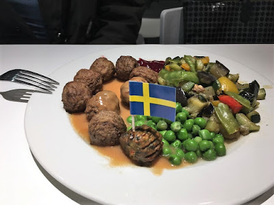Ikea dinner Swedish meatballs