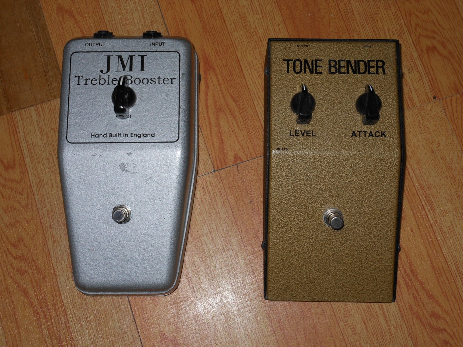 The sea of music: JMI Tone bender mk1 ＆ JMI Treble booster