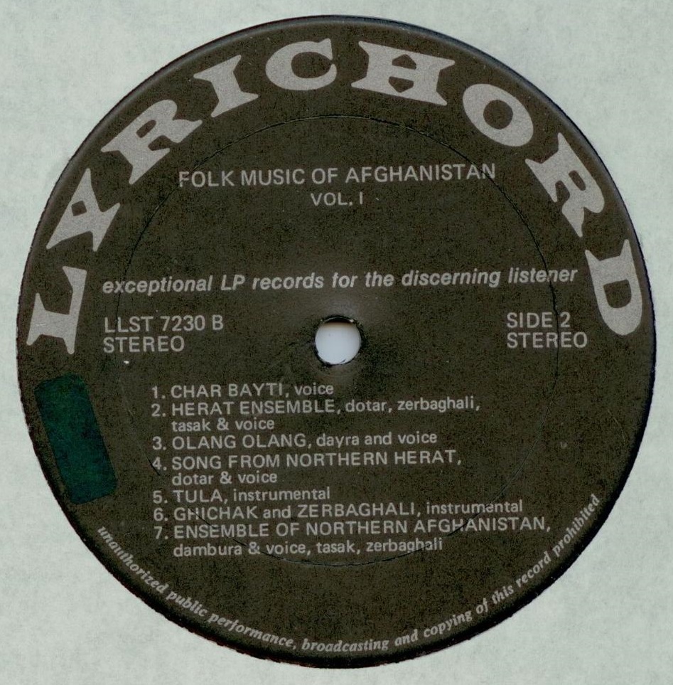 Oriental Traditional Music from LPs & Cassettes: Folk Music of