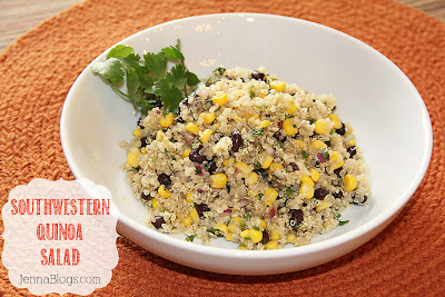 Jenna Blogs: Southwestern Quinoa Salad