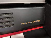 pictures of SLP150 piano and controls