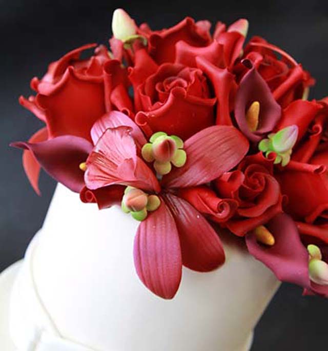 Wedding Flowers Blog Claire S Red And White Wedding Flowers