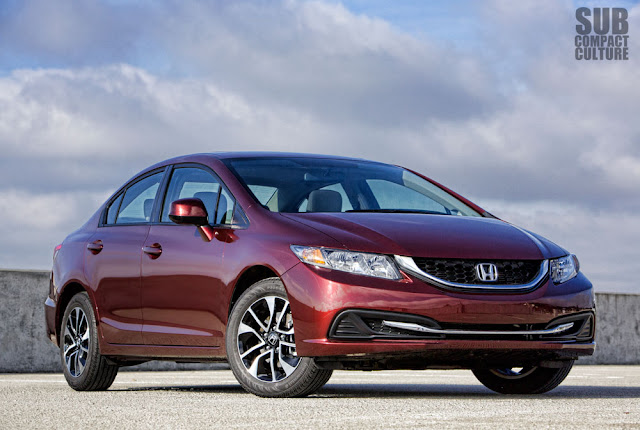 2013 Honda Civic EX front shot
