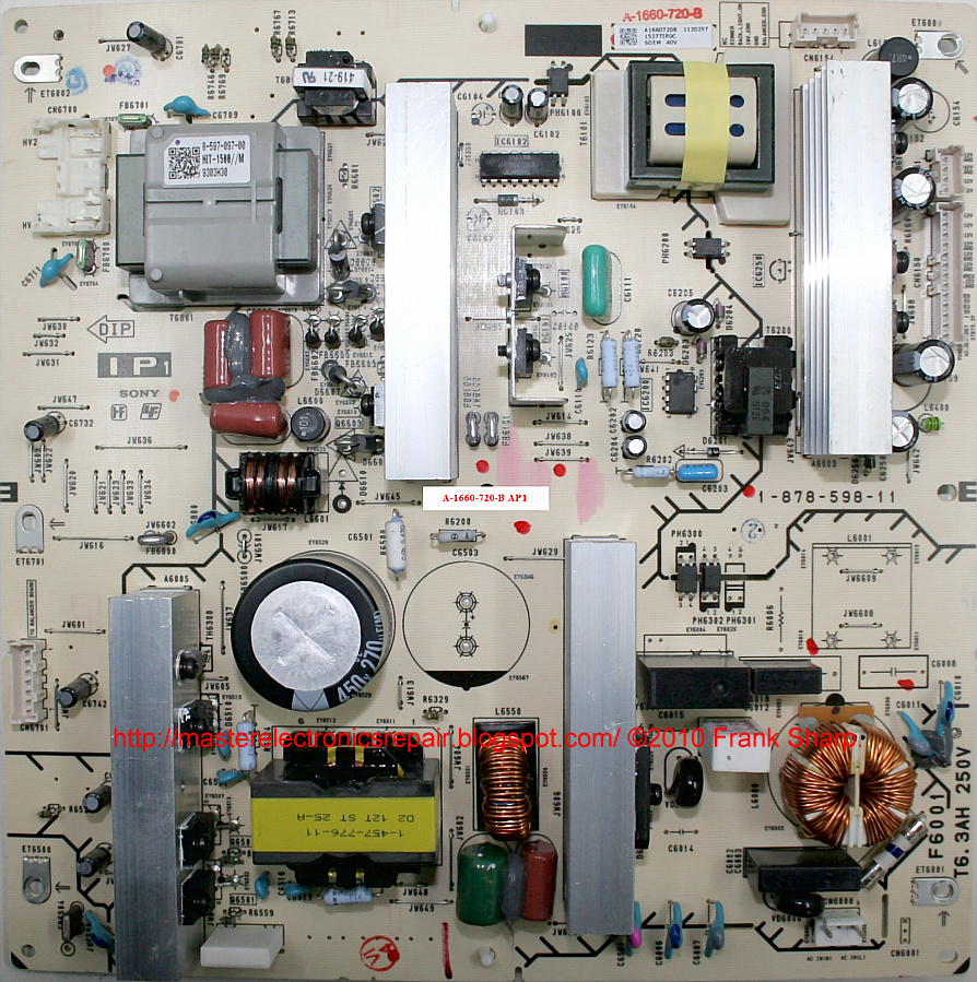 Master Electronics Repair ! REPAIR / SERVICING TV SONY KDL40W5500