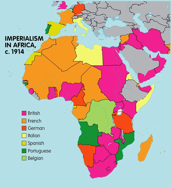 Ensino de História: Atividade Imperialismo na África - 3º Anos - 2015