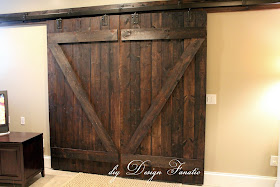 barn doors, diy barn doors, how to make barn doors, cottage, farmhouse, farmhouse style, basement, barn door hardware, diyDesignFanatic.com