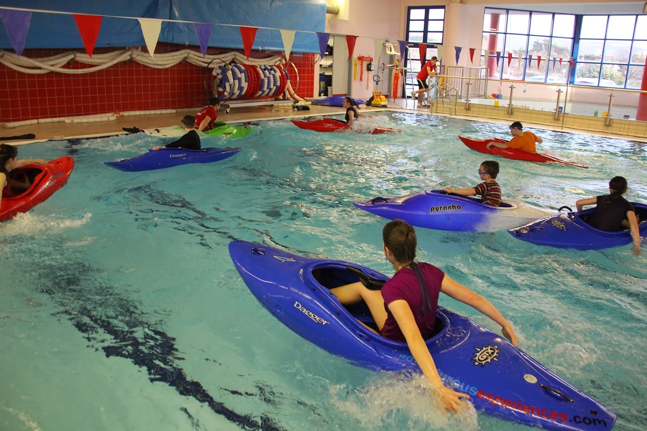 Adventurous Experiences Blog Kids Indoor Kayaking 4/4