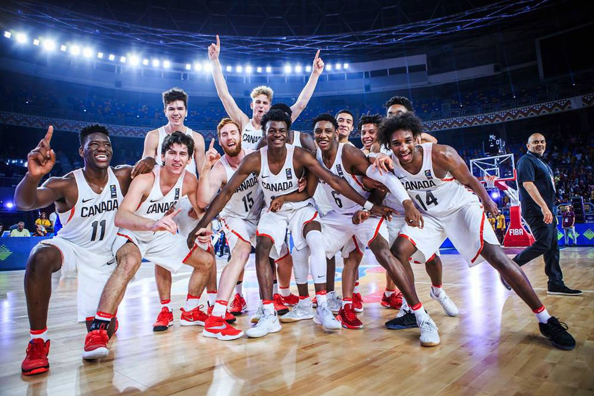 Canada's Youth Men Rise to Number 2 in FIBA World Rankings Basketball
