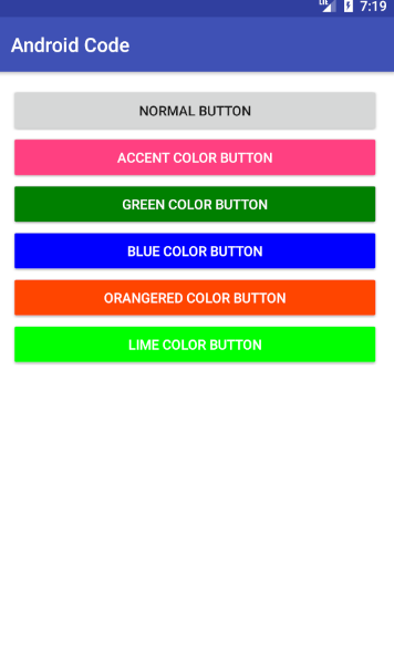 android buttonbar color android buttonbar color