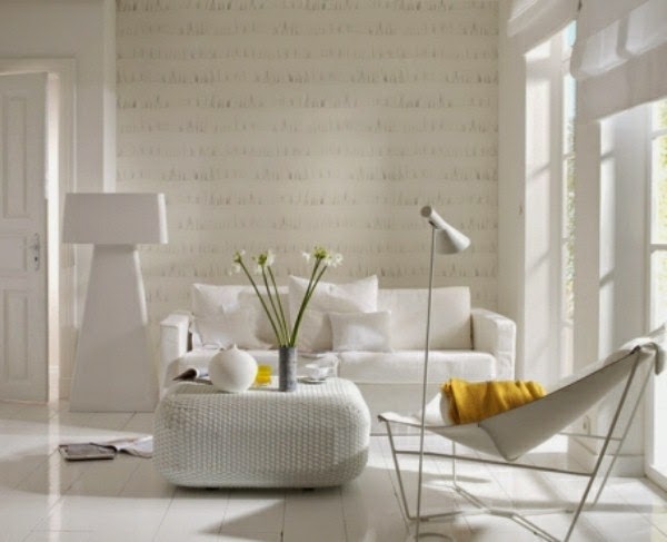 Living room in white &#8211; 30 bright ideas!