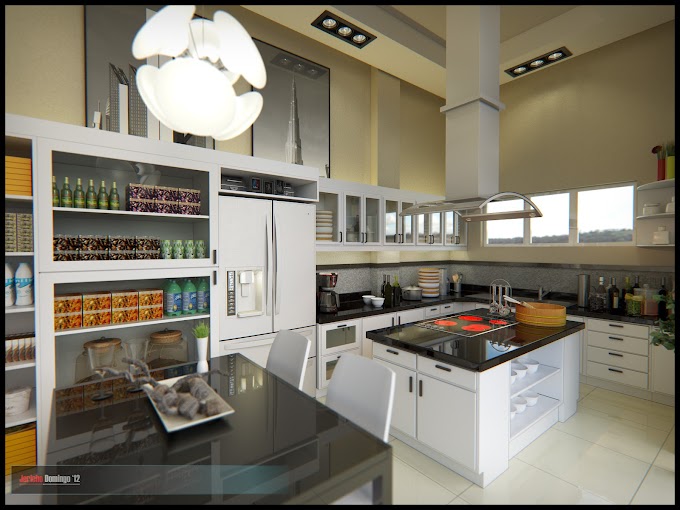 Interior Rendering: Kitchen