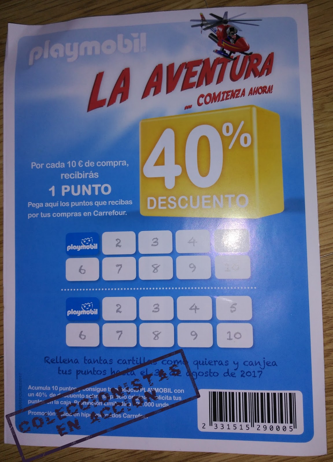 playmobil puntos carrefour