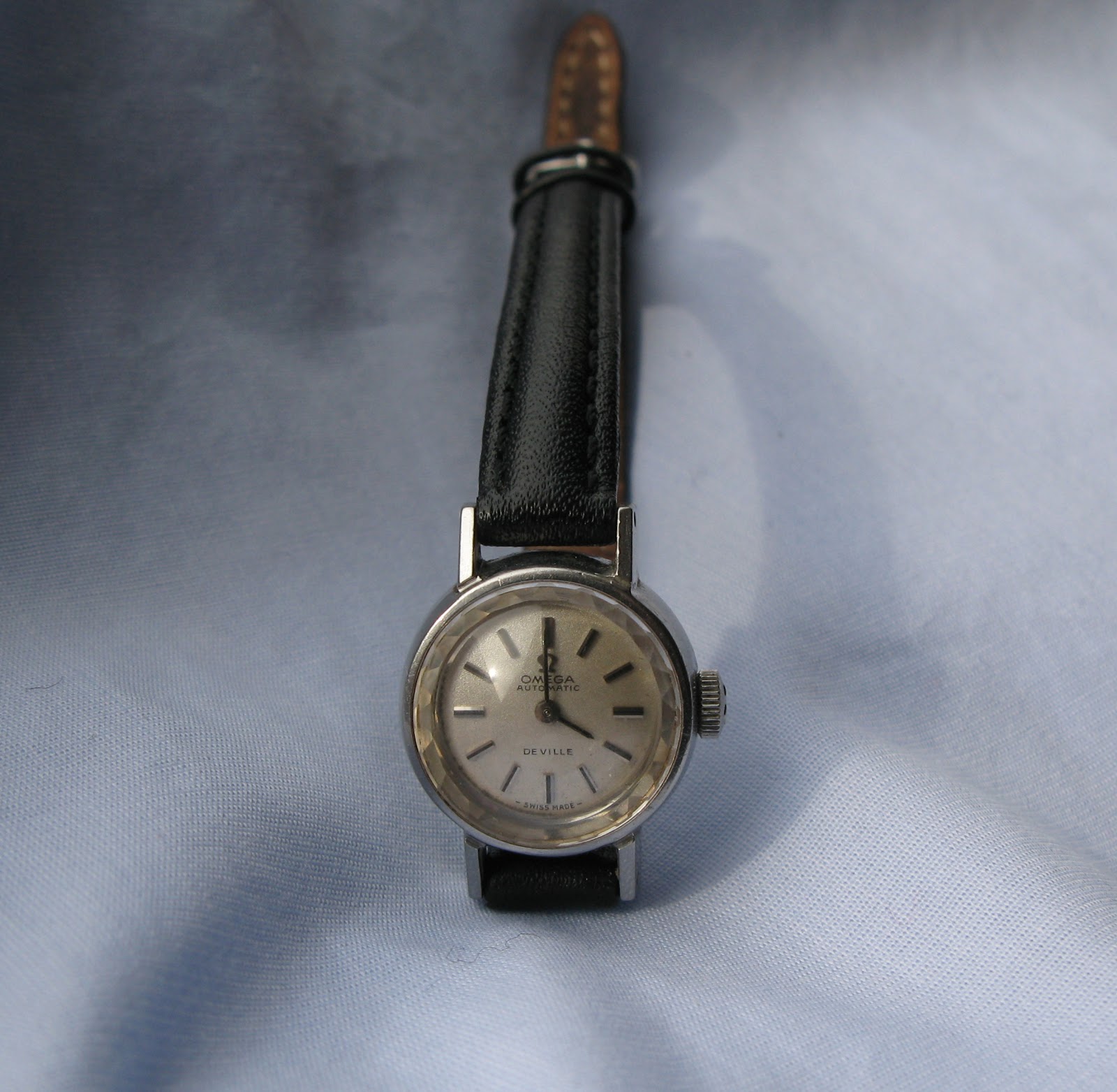 Andy B Vintage Watches: FOR SALE - Early 1970's Ladies Omega De Ville Automatic Cocktail Watch - Â£90