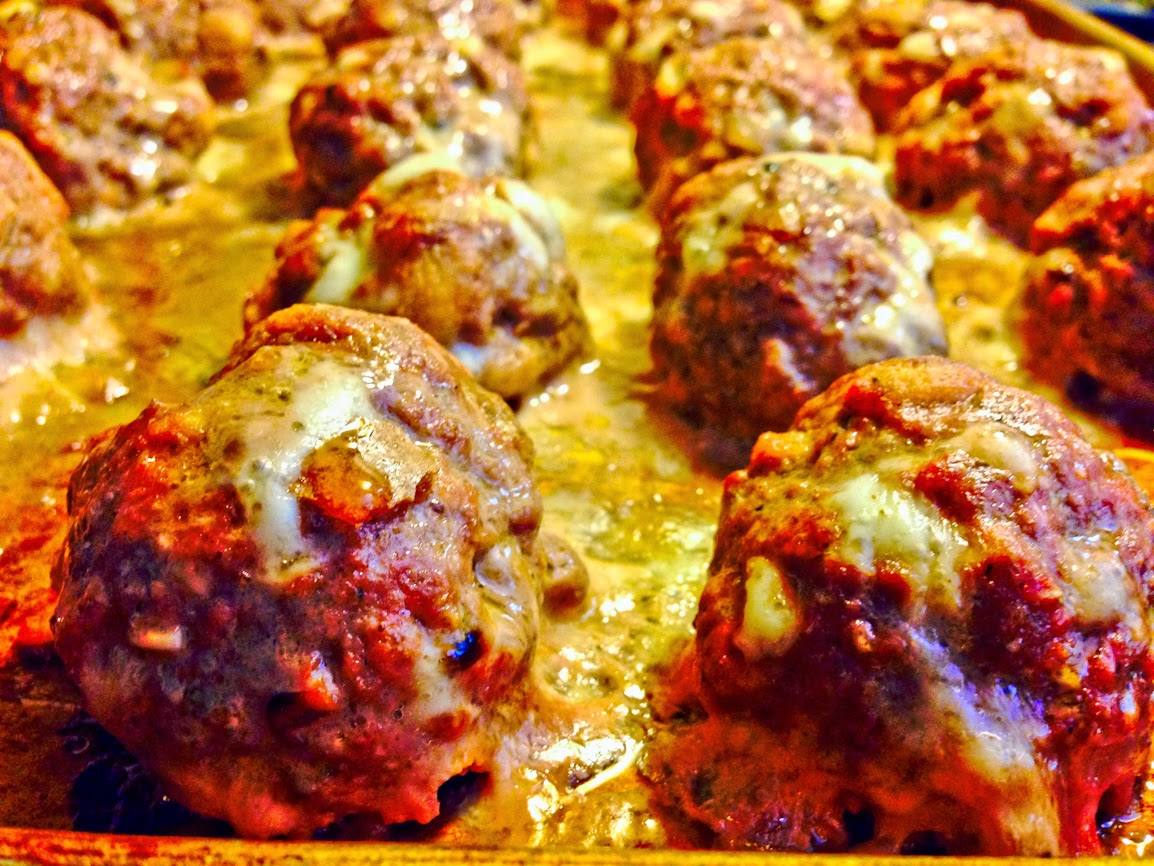 A Real Dad Makes Real Food Cheesy BBQ Bacon Meatballs