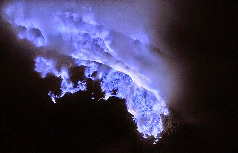 Kawah Ijen, The Volcano That Spews Blue Flames