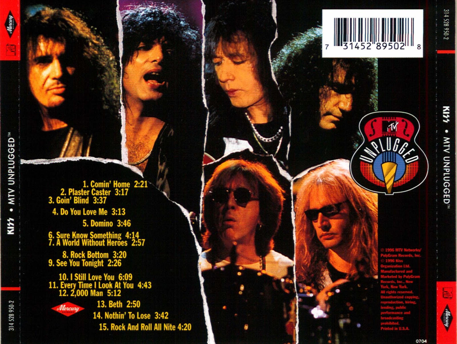 kiss unplugged songs kiss unplugged songs