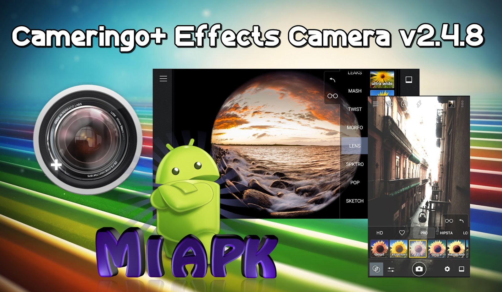 Cameringo+ Effects Camera v2.4.8 APK MI APK