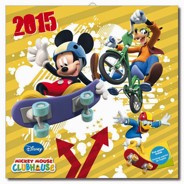 Calendario Mickey Mouse 2015