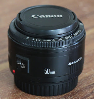 Lensa Fix Canon 50mm f/1.8 II Bekas