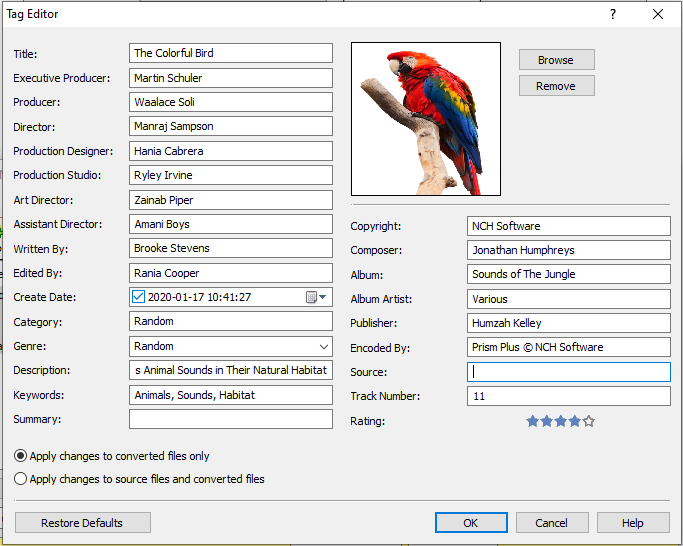 edit file metadata software edit file metadata software
