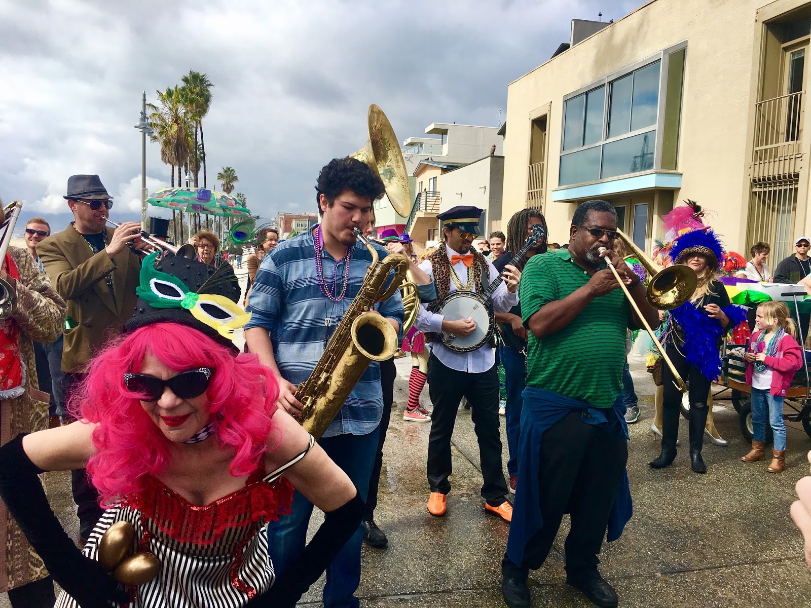 venice mardi gras parade