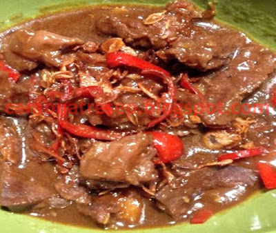 Foto Resep Krengsengan Daging Sapi Pedas Sederhana Spesial Asli Enak