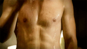 Shirtless Damon Showers