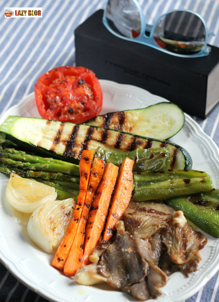 Cómo cuidarnos en verano parrillada de verduras. Receta Cómo cuidarnos en verano parrillada de verduras. Receta