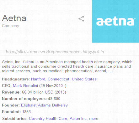 aetna usa customer service phone number customer service aetna customer service