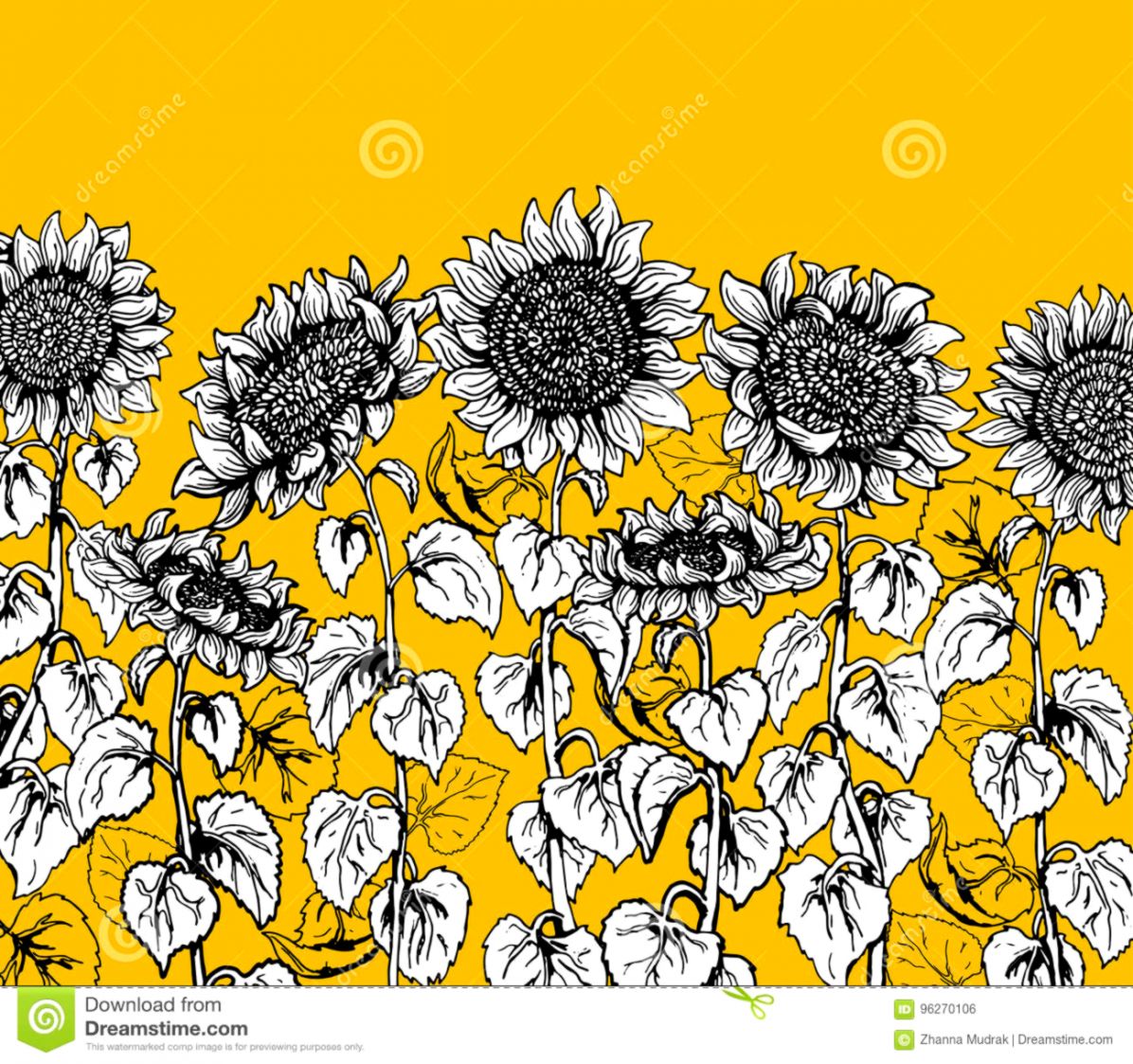 Sunflower Wallpaper Art