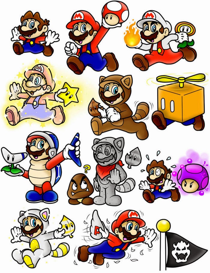 Dibujos Para Colorear Maestra De Infantil Y Primaria Super Mario