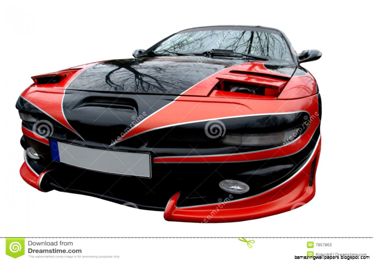 Red And Black Modern Sport car Stock Photos   Image 7857863