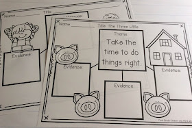 First Grade Centers and More: Teaching Theme in First Grade