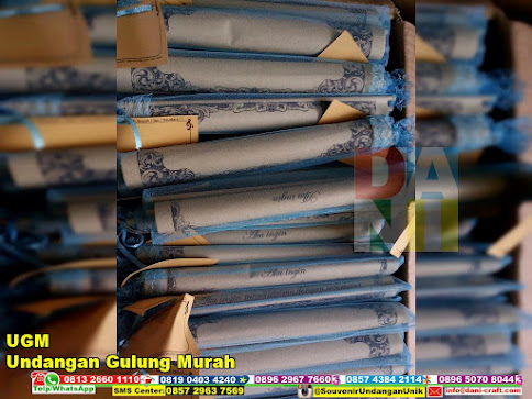 jual Undangan Gulung Murah