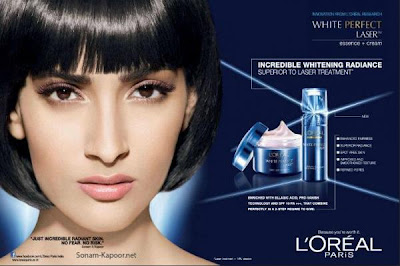 Sonam Kapoor's Latest print Ad for L'oreal Paris