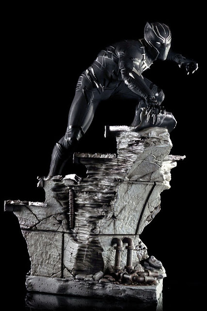 [Iron Studios] Captain America - Civil War - Black Panther 1/4 8