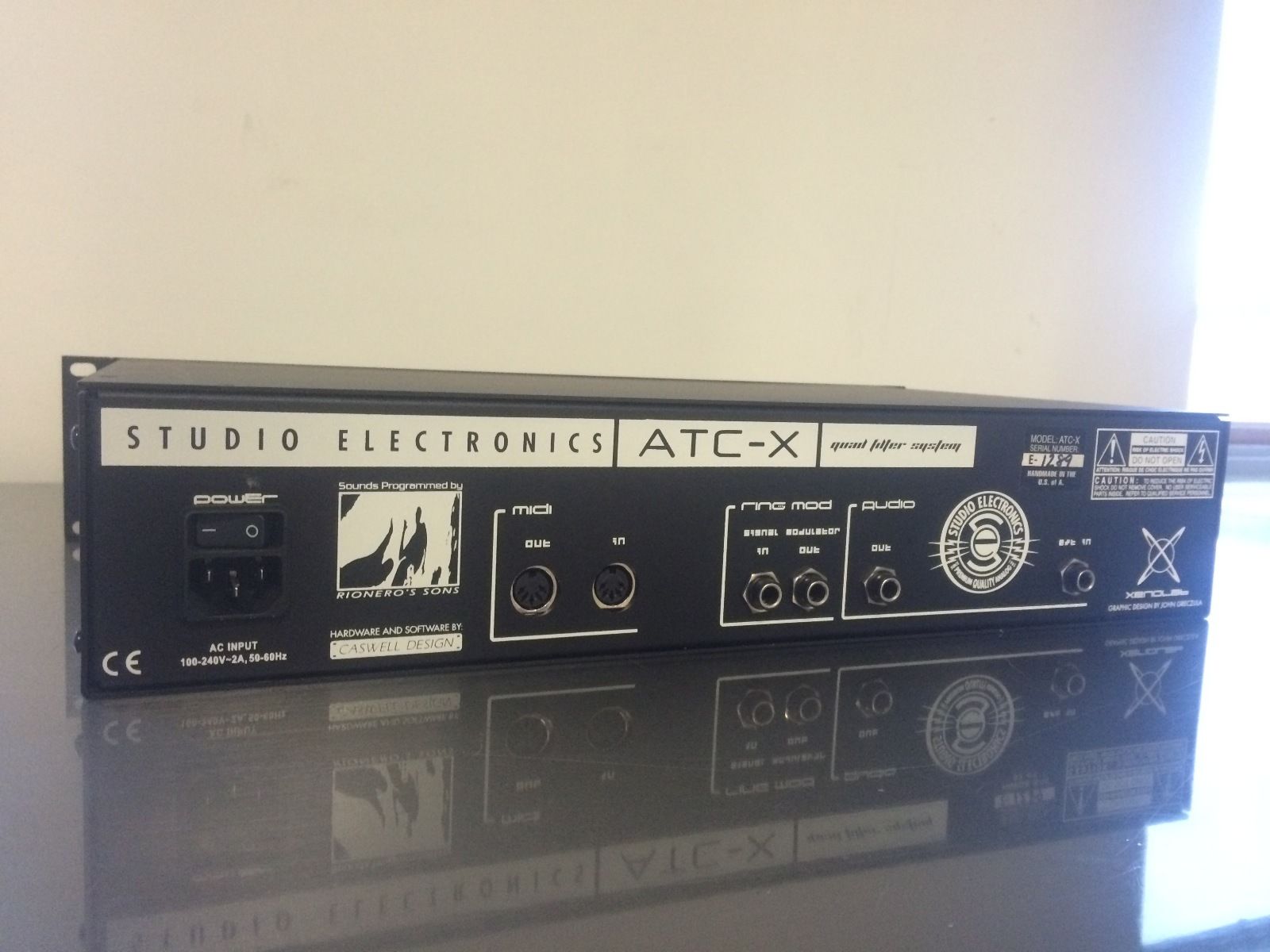 MATRIXSYNTH Studio Electronics ATCXi Synthesizer Quad Filter System