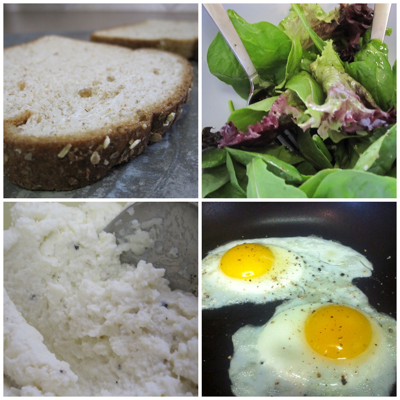 taylor made... OpenFaced Sandwiches with Ricotta, Arugula, and