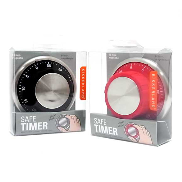 SAFE KITCHEN TIMER 回したくなるキッチンタイマーZaaakka