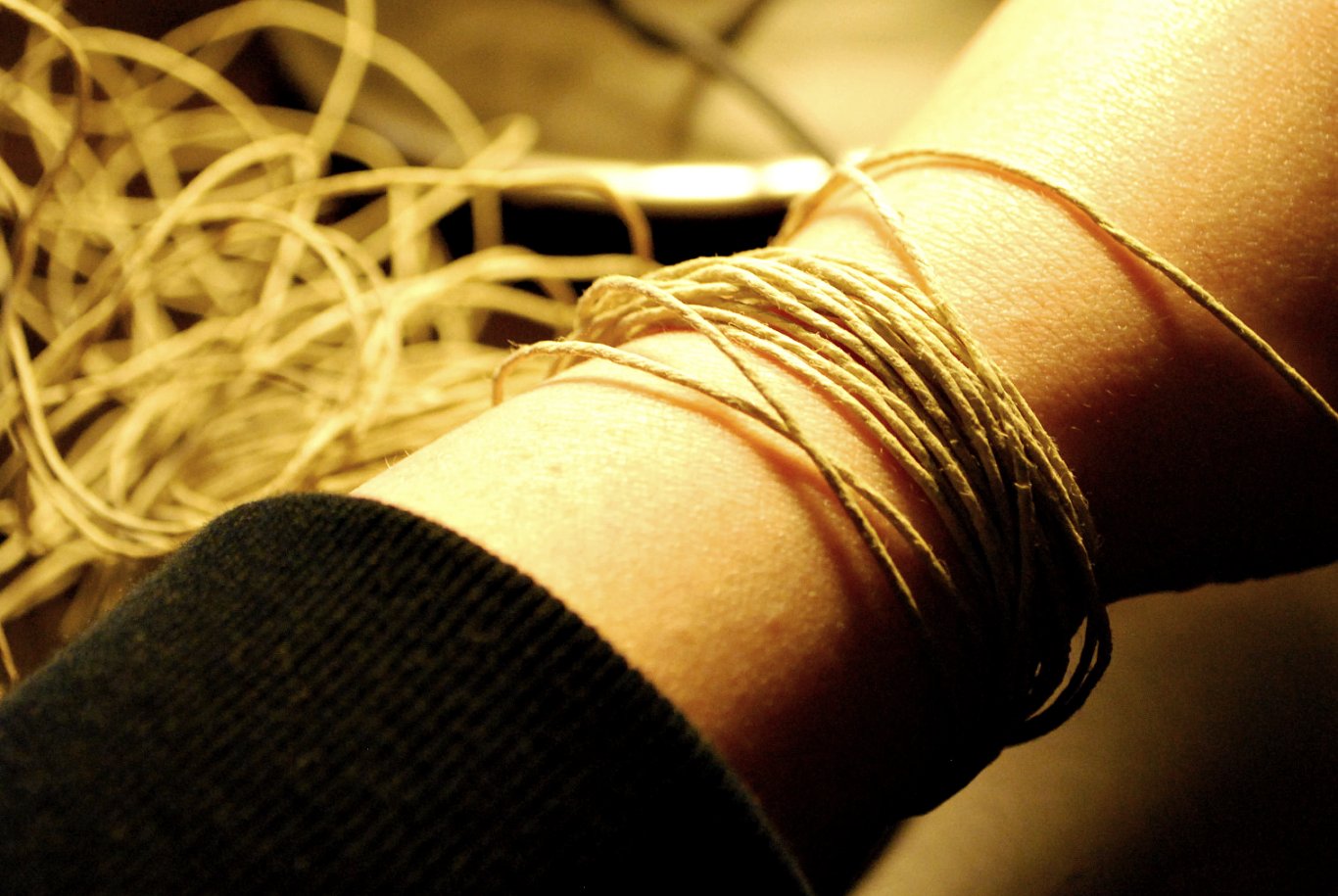 Let It Shine DIY Hemp Bracelets