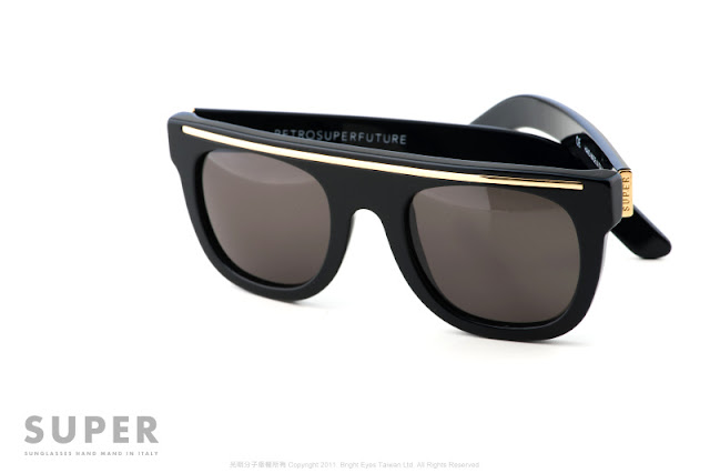 純義大利血統.RETRO SUPER FUTURE SUNGLASSES 熱力登台-光明分子.眼鏡
