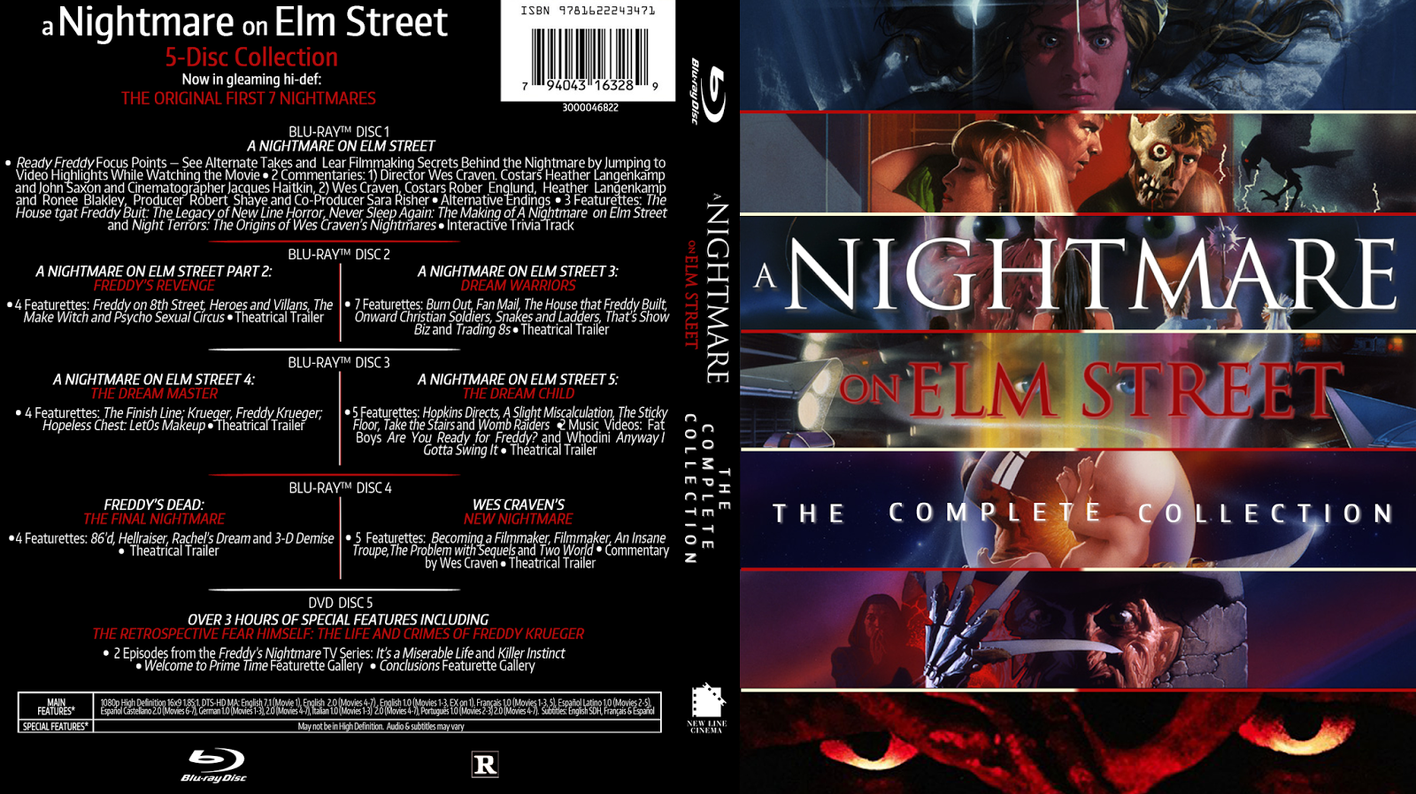 1984 A Nightmare on Elm Street Movie High Quality Metal Fridge Magnet 3x4 9746 