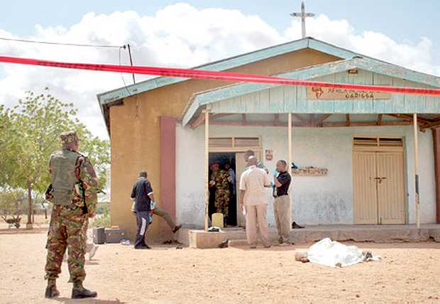 Ataque con granada iglesia en Kenia