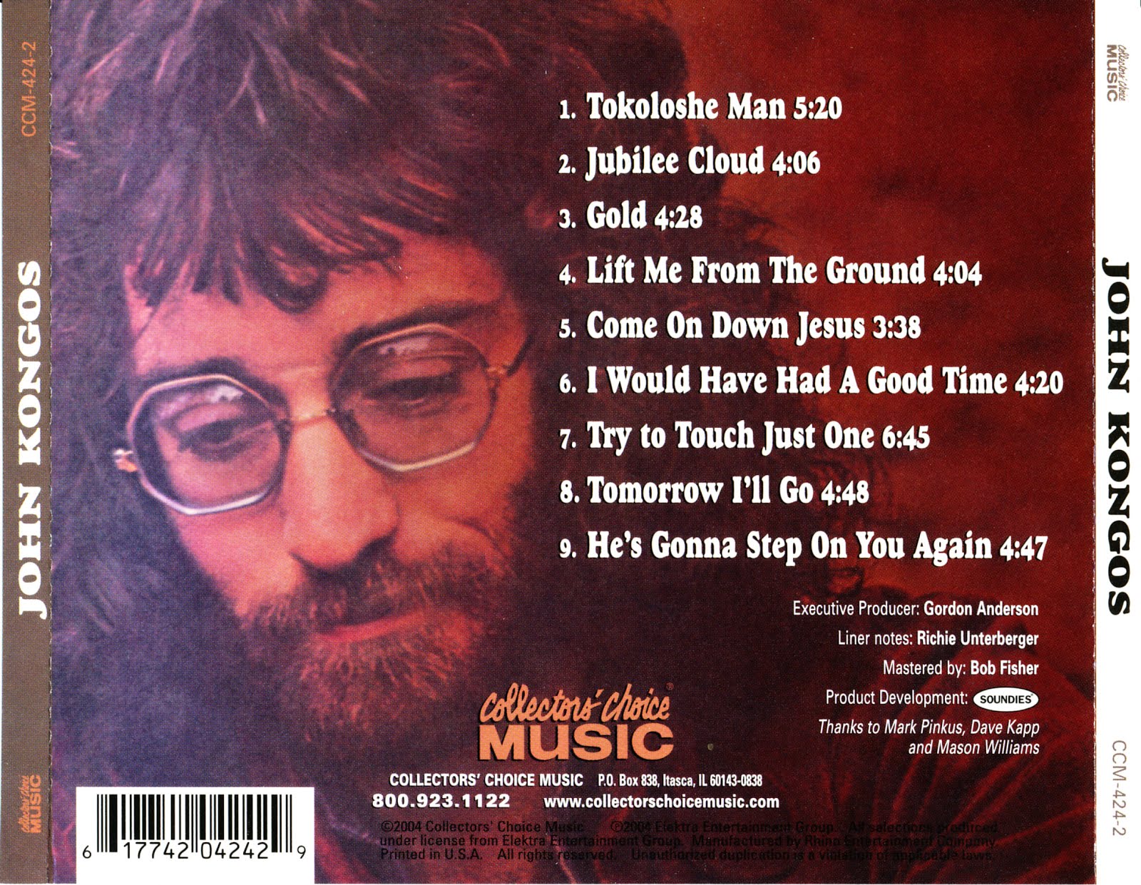 ProgMusic Paradise John Kongos Kongos 1972 (Psychedelic Acid Folk