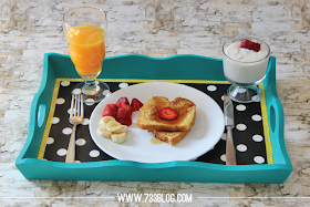 breakfast serving tray for mothers day